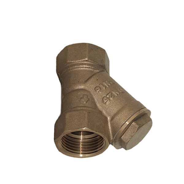Filtr siatkowy skośny 1″ mosiężny DN25