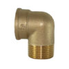 Kolano 1″  w/z mosiężne Calido DN25