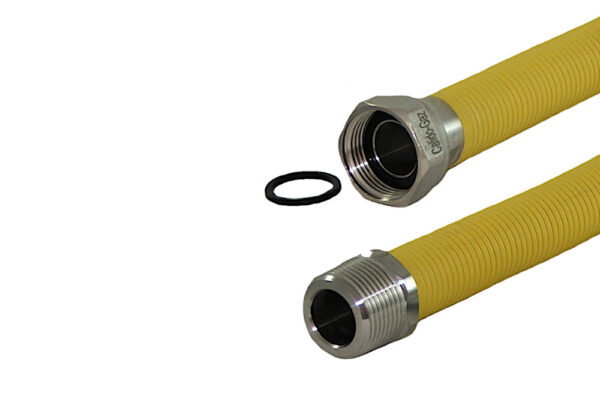 Przewód gazowy rozciągliwy 3/4″ 200-400mm W/Z
