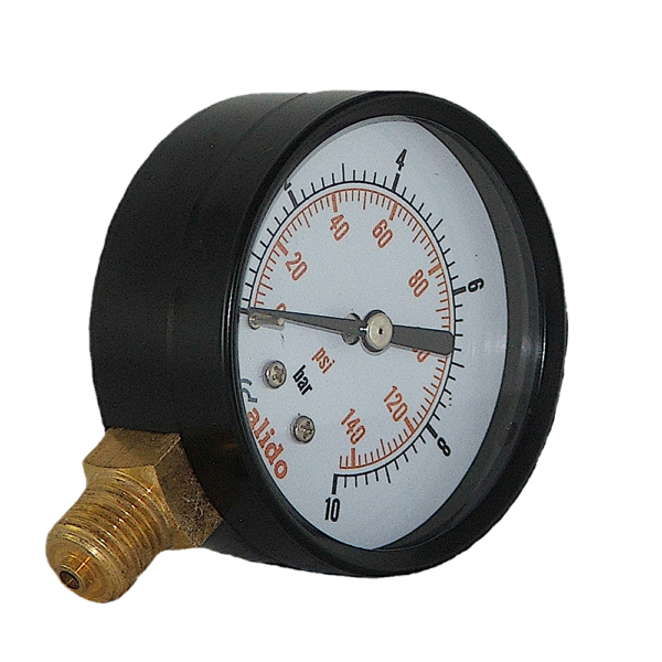 Manometr radialny 10 bar 63mm G1/4″