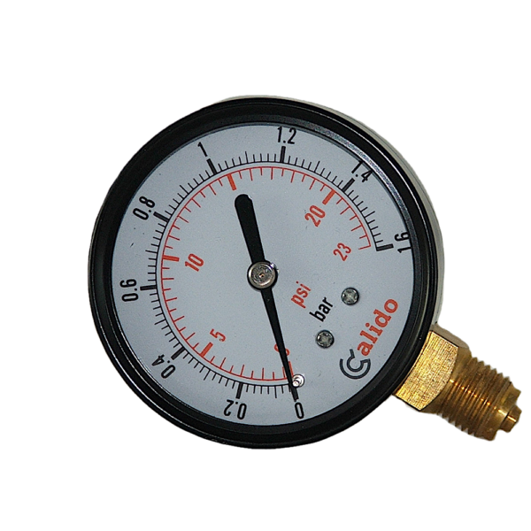 Manometr radialny 1,6 bar 63mm G1/4″