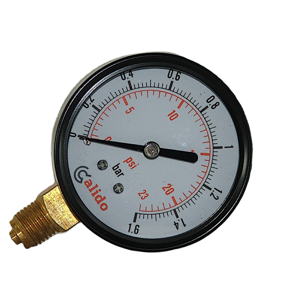 Manometr radialny 1,6 bar 63mm G1/4″