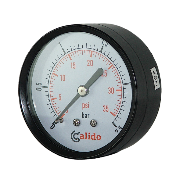 Manometr radialny 2,5 bar 63mm G1/4″ przyłącz z tyłu