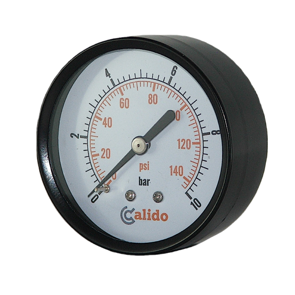 Manometr radialny 10 bar 63mm G1/4″ przyłącz z tyłu