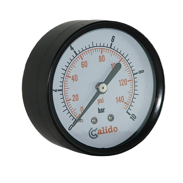 Manometr radialny 10 bar 63mm G1/4″ przyłącz z tyłu
