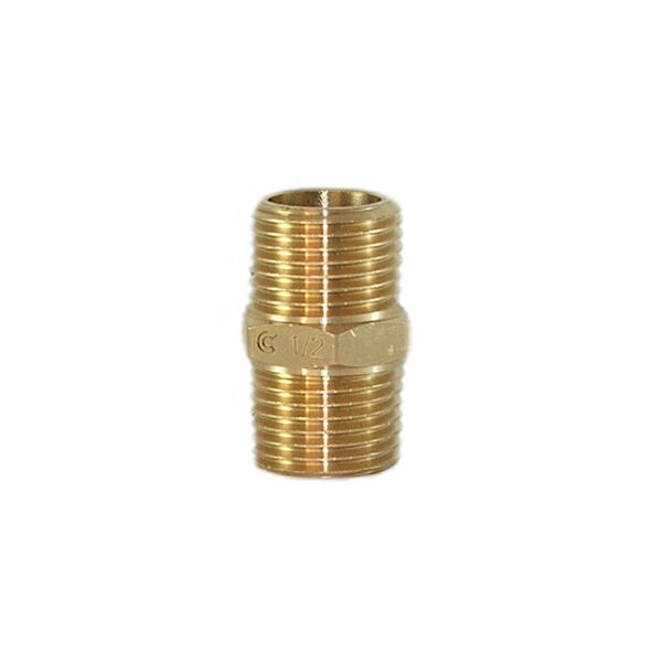 Nypel 1/2″ długi mosiężny Calido DN15