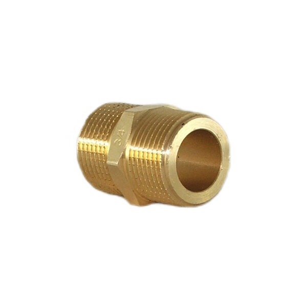 Nypel 3/4″ pod uszczelkę mosiężny Calido DN20