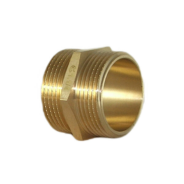 Nypel 1 1/4″ mosiężny Calido DN32