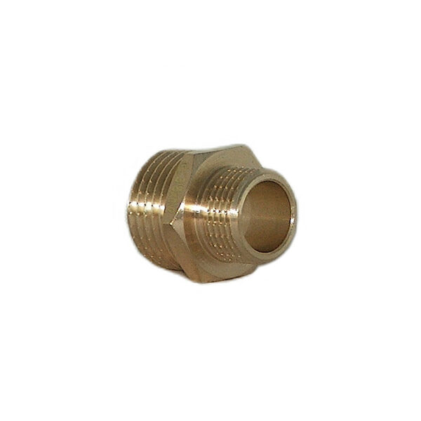 Nypel redukcyjny 1/2″x3/8″ mosiężny Calido DN1510