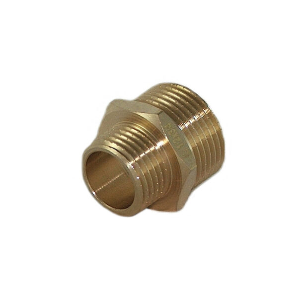 Nypel redukcyjny 3/4″x1/2″ mosiężny Calido DN2015