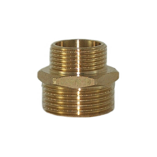 Nypel redukcyjny 1″x3/4″ mosiężny Calido DN2520