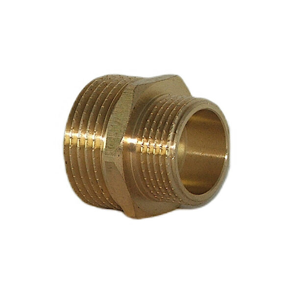 Nypel redukcyjny 1″x3/4″ mosiężny Calido DN2520
