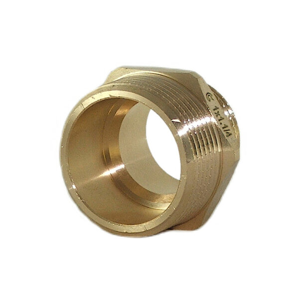 Nypel redukcyjny 1 1/4″x1″ mosiężny Calido DN3225