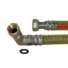 Elastyczny przewód gazowy 1/2″ L-500 mm kątowy W/W