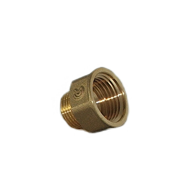 Redukcja mufowo-nyplowa Gw1/2″xGz3/8″ mosiężna Calido