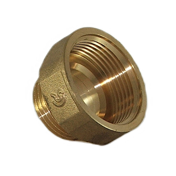 Redukcja mufowo-nyplowa Gw11/4xGz1″ mosiężna Calido
