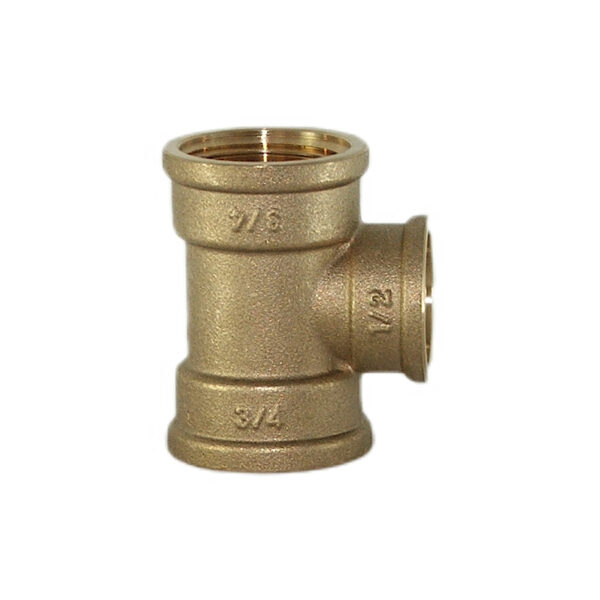 Trójnik redukcyjny 3/4″x1/2″x3/4″ mosiężny Calido DN20-15-25