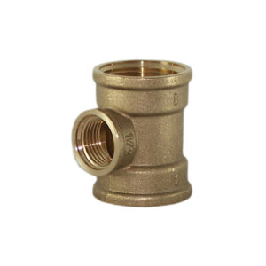 Trójnik redukcyjny 1″x1/2″x1″ mosiężny Calido DN25-15-25