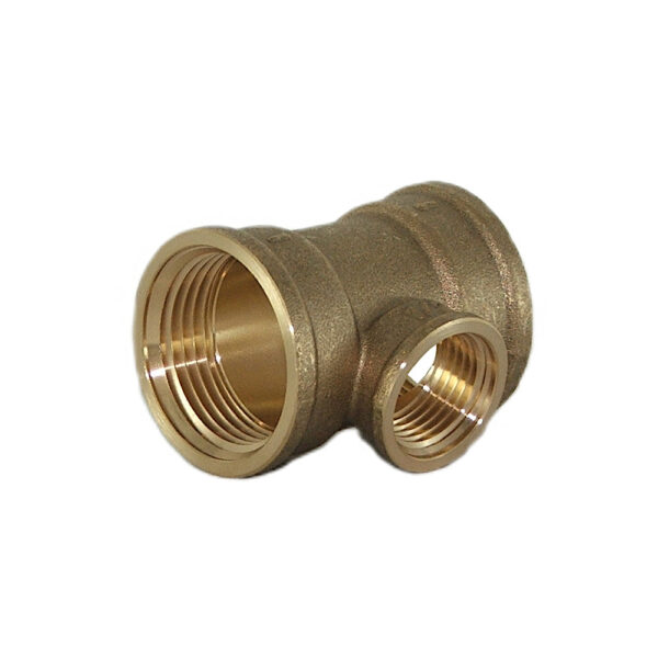 Trójnik redukcyjny 1″x1/2″x1″ mosiężny Calido DN25-15-25