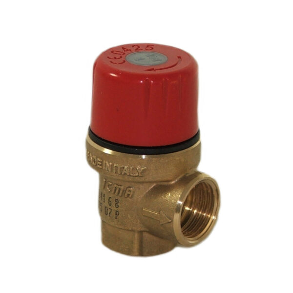 Zawór bezpieczeństwa 1/2″ 2,5 bar ICMA