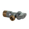 Zawór chromowany 1/2″x3/8″ kątowy Smart DN15