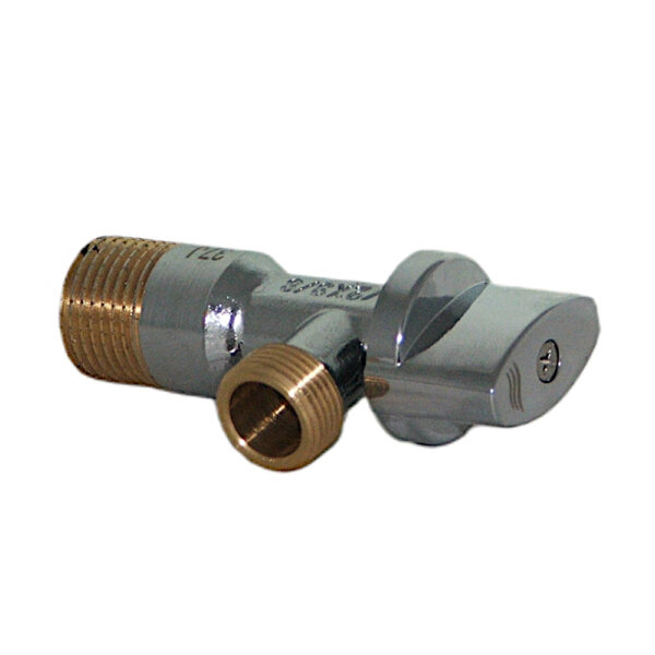 Zawór chromowany 1/2″x3/8″ kątowy Smart DN15