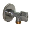 Zawór chromowany 1/2″x3/8″ kątowy Smart DN15