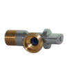Zawór chromowany 1/2″x3/4″ kątowy Smart DN15