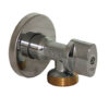Zawór chromowany 1/2″x3/4″ kątowy Smart DN15