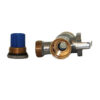 Zawór Smart z filtrem Dn15xDn10_3 Zawór chromowany 1/2″x3/8″ kątowy Smart z filtrem DN15