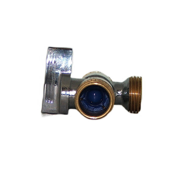 Zawór chromowany 1/2″x1/2″ kątowy Smart z filtrem  DN15