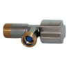 Zawór chromowany 1/2″x1/2″ kątowy Art z filtrem DN15