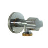 Zawór chromowany 1/2″x3/4″ kątowy Art z filtrem DN15