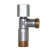 Zawór chromowany 1/2″x1/2″ kątowy Solid  z filtrem DN15