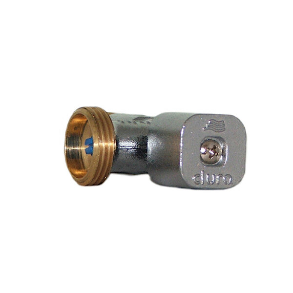 Zawór chromowany 1/2″x3/4″ kątowy Solid z filtrem DN15
