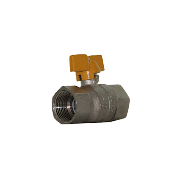Zawór kulowy gazowy 1″ w/w z motylkiem DN25