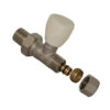 Zawór grzejnikowy zasilający 1/2″ Pex prosty Eskimos DN15
