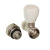Zawór grzejnikowy zasilający 1/2″ prosty z o-ringiem Eskimos DN15