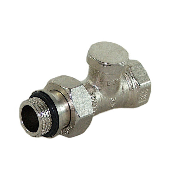 Zawór grzejnikowy powrotny 1/2″ prosty z o-ringiem Eskimos DN15