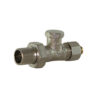 Zawór grzejnikowy powrotny 1/2″ Pex prosty Eskimos DN15