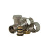 Zawór grzejnikowy powrotny 1/2″ Pex prosty Eskimos DN15