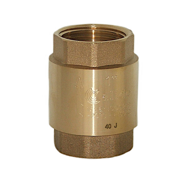 Zawór zwrotny 1″  z grzybem mosiężnym DN25