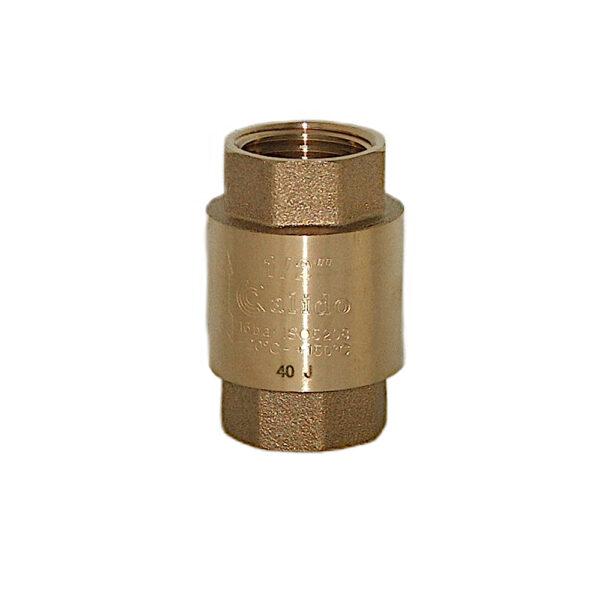 Zawór zwrotny 1/2″  z grzybem mosiężnym DN15