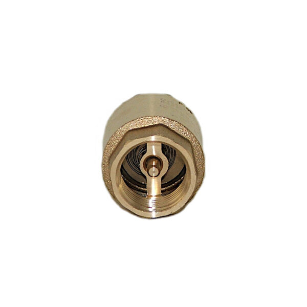 Zawór zwrotny 1/2″  z grzybem mosiężnym DN15