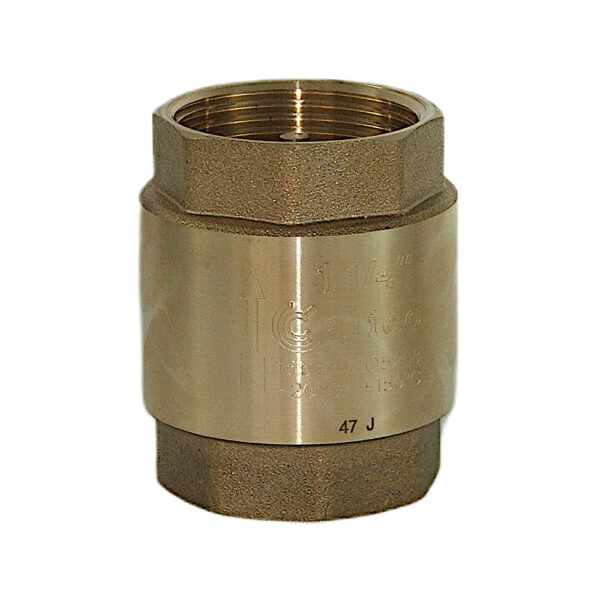 Zawór zwrotny 1 1/2″  z grzybem mosiężnym DN40