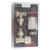 Zestaw grzejnikowy termostatyczny 1/2″ kątowy Eskimos DN15