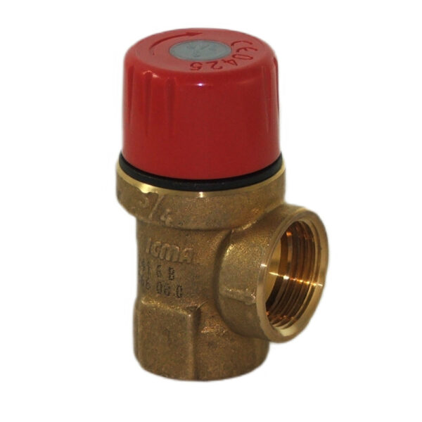 Zawór bezpieczeństwa 3/4″ 2,5 bar ICMA