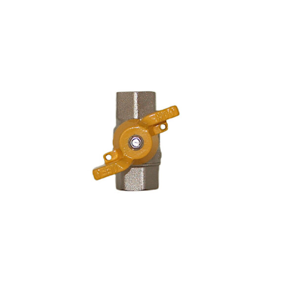 Zawór kulowy gazowy 3/4″ w/w z motylkiem DN20