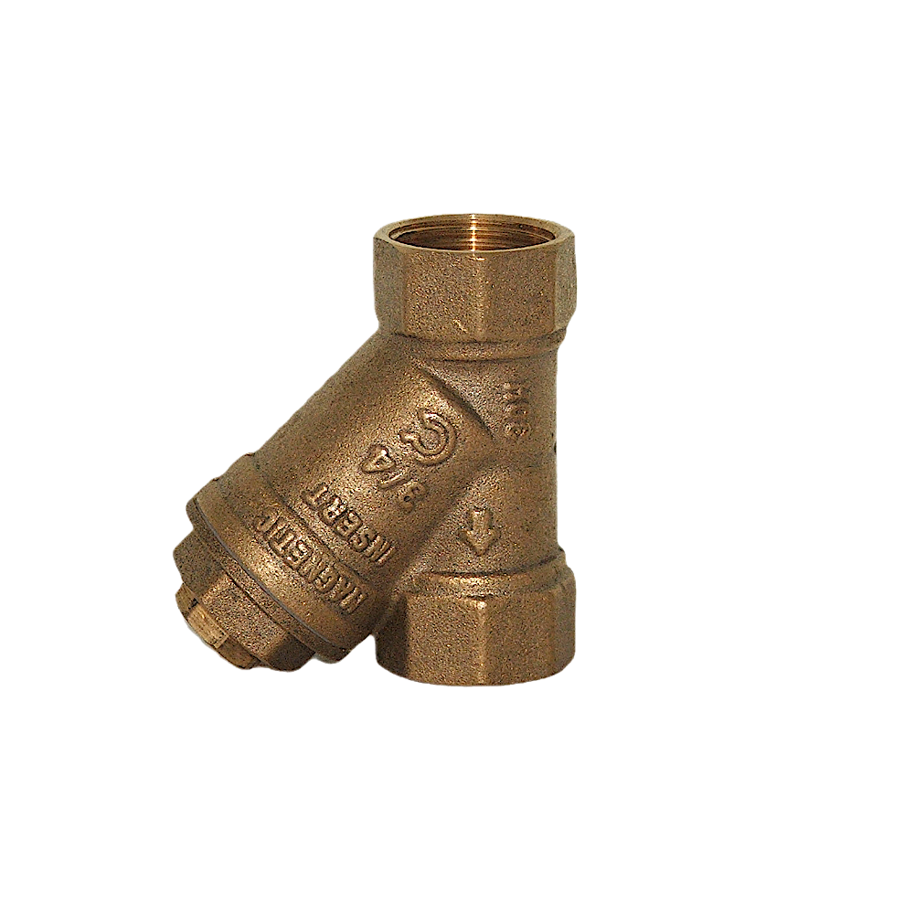 Filtr magnetyczny skośny 3/4″ mosiężny DN20