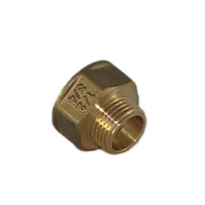 Redukcja mufowo-nyplowa Gw3/4″xGz1/2″ mosiężna Calido